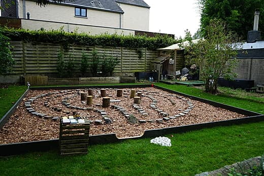 Labyrinth at Oase Van Rust