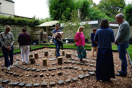 Groupwalk labyrinth